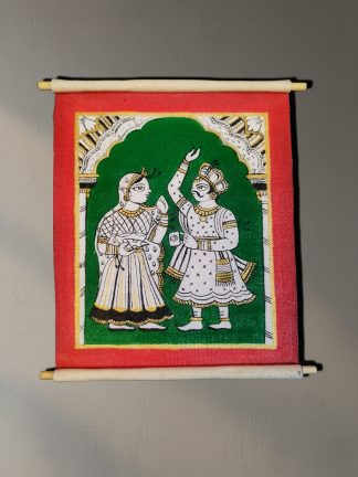 Phad inspired- Pizza and coffee- Small scroll