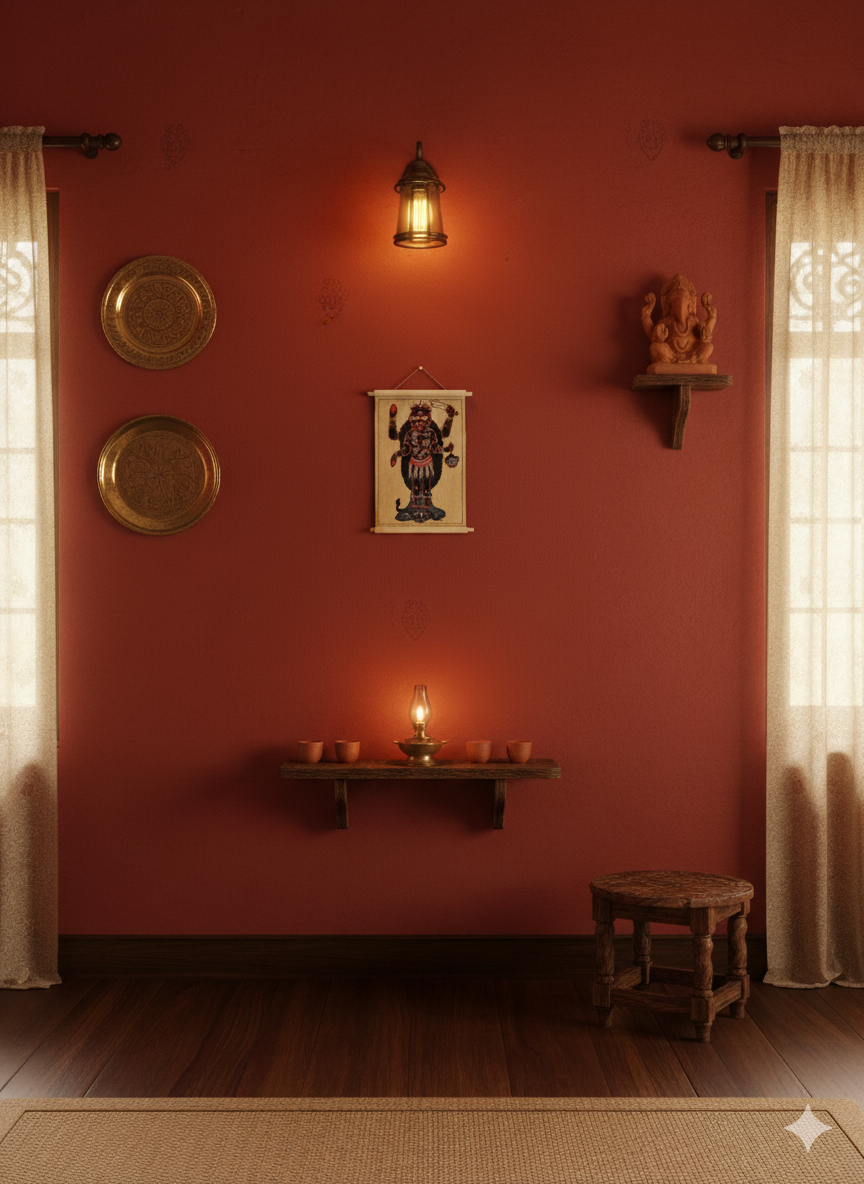 Kalighat inspired- Maa Kali- Small scroll - Image 2