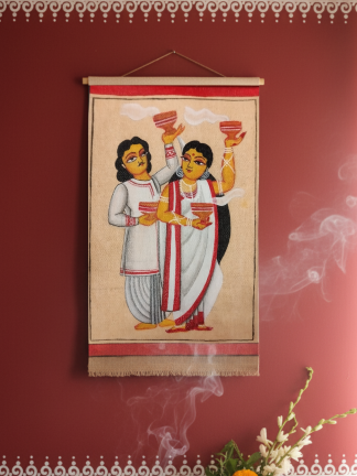 Kalighat inspired- Dhunuchi