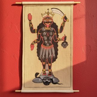 1000246328 Kalighat inspired- Maa Kali- Medium scroll
