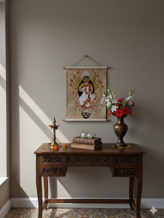 Kalighat inspired- Maa Durga