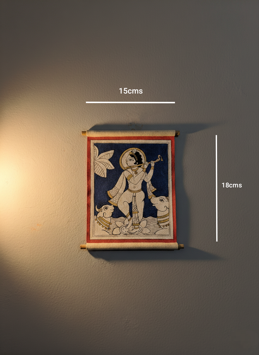 Phad inspired- Mini Scroll- Krishna - Image 4