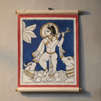 IMG_20250927_212358 Phad inspired- Mini Scroll- Krishna