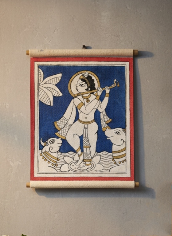 Phad inspired- Mini Scroll- Krishna