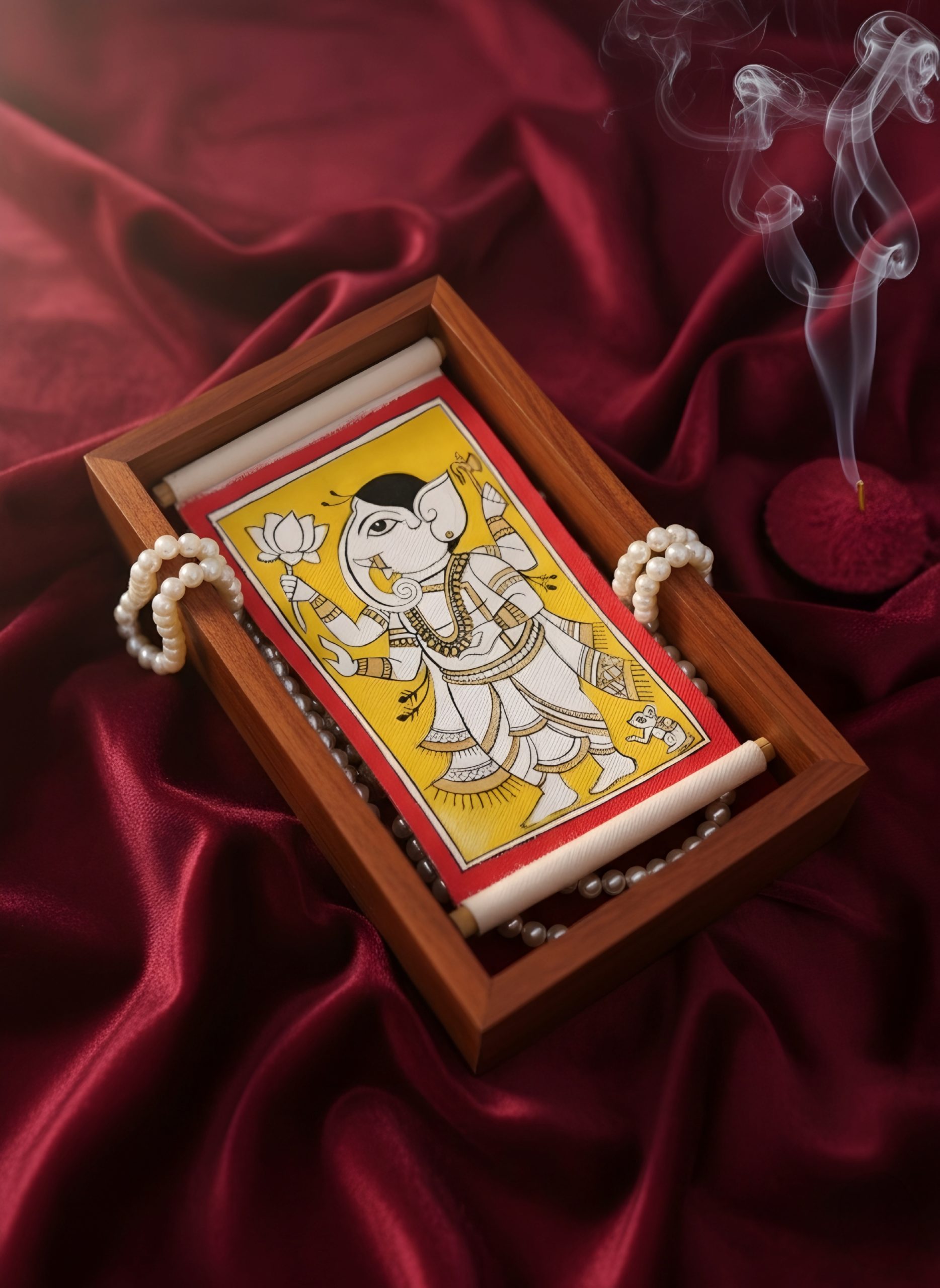 Phad inspired- Mini scroll- Ganesha - Image 2