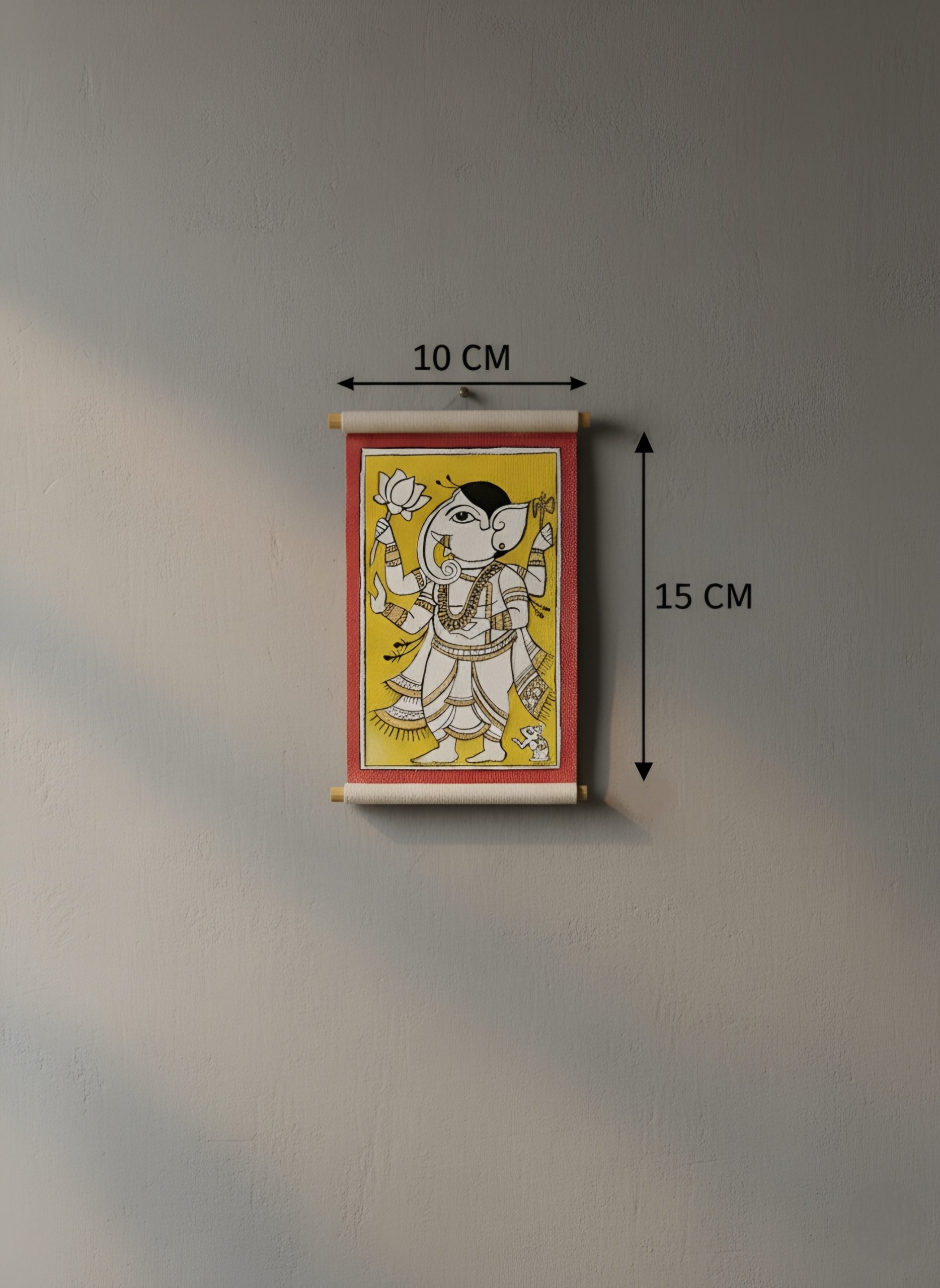 Phad inspired- Mini scroll- Ganesha - Image 4