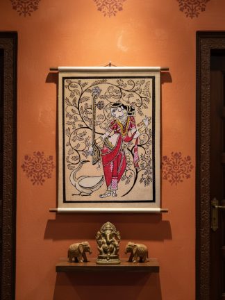 Pattachitra inspired Nayaka scroll