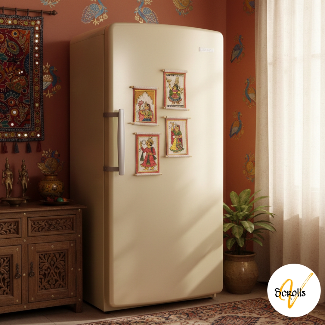 Fridge magnets - Phad inspired mini scrolls - Image 2